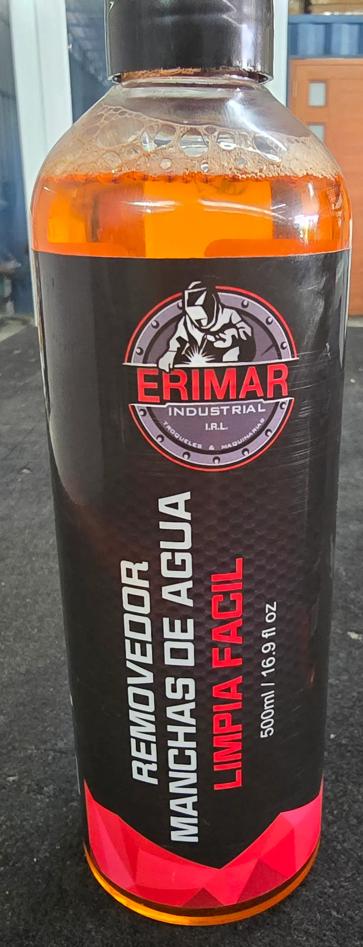 ERIMAR- Removedor MANCHAS de Cristales-ACIDO(pote 16onz) 