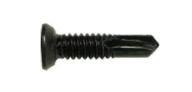 LM-NEGRO-Tornillo Gozne estria, 100PCS