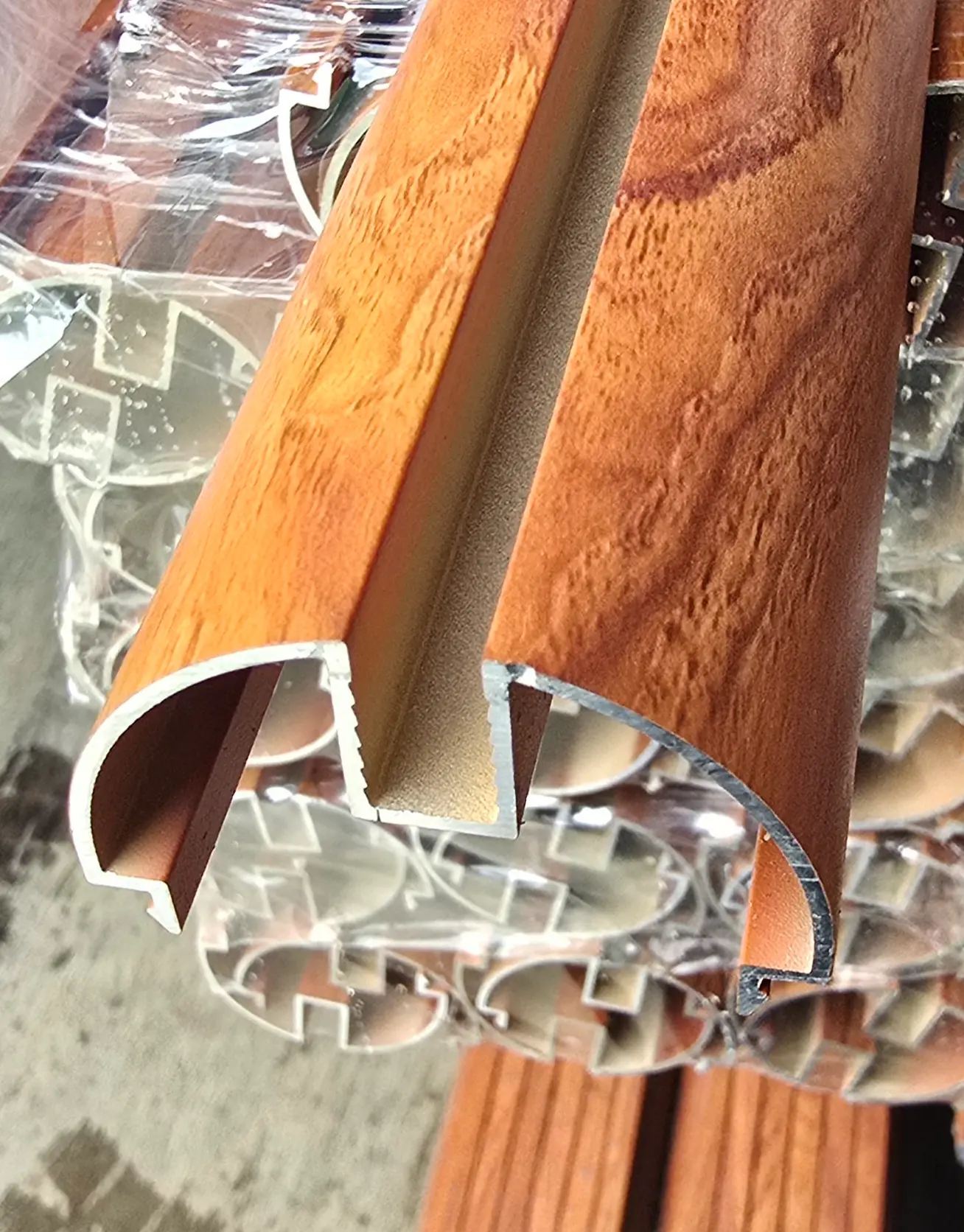 MADERA ROBLE-Glass Adapter Curvo Heavy 19' (VIETNAM)