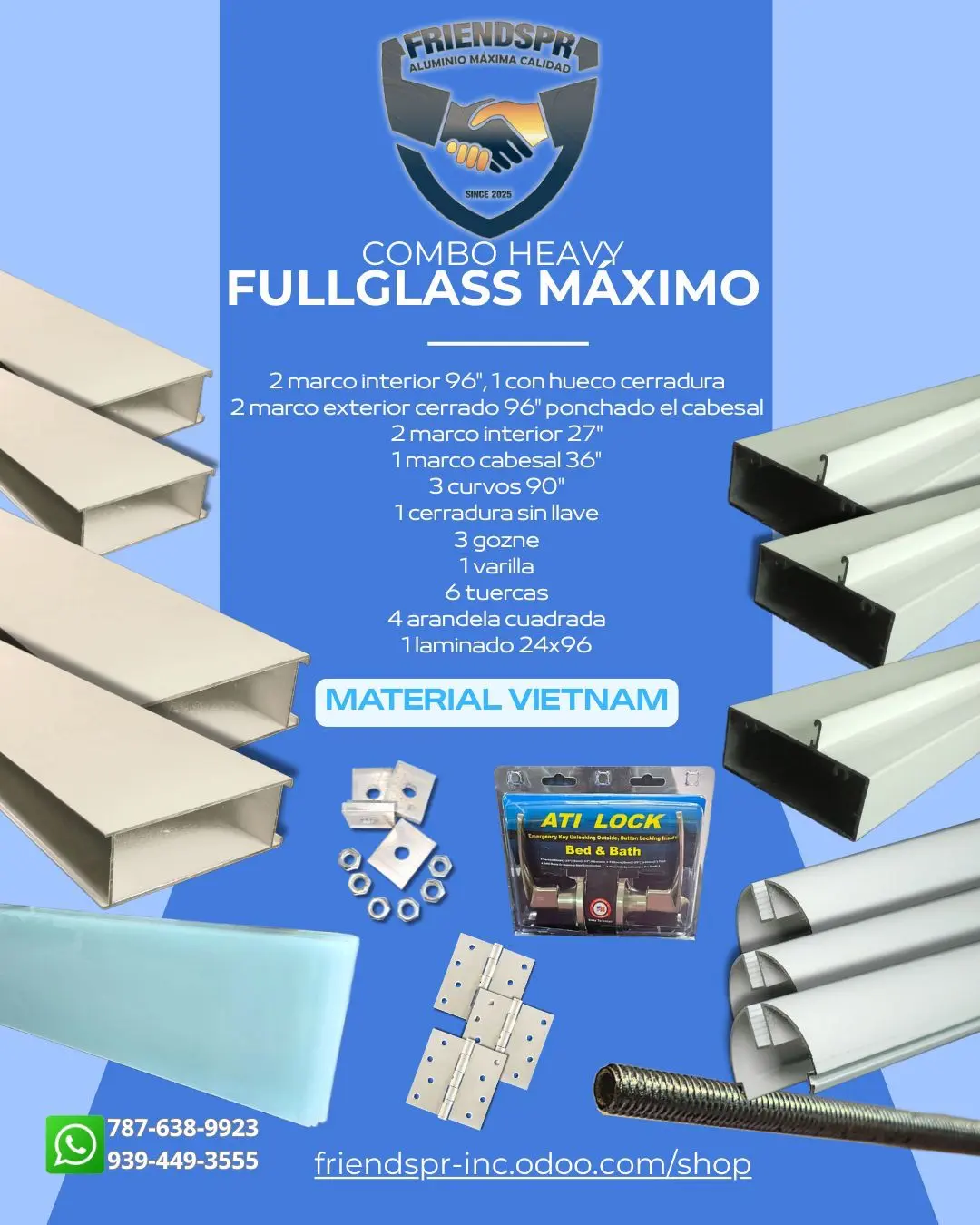 MAXIMO Heavy Duty Completo,  (VIETNAM) SIN Perforaciones