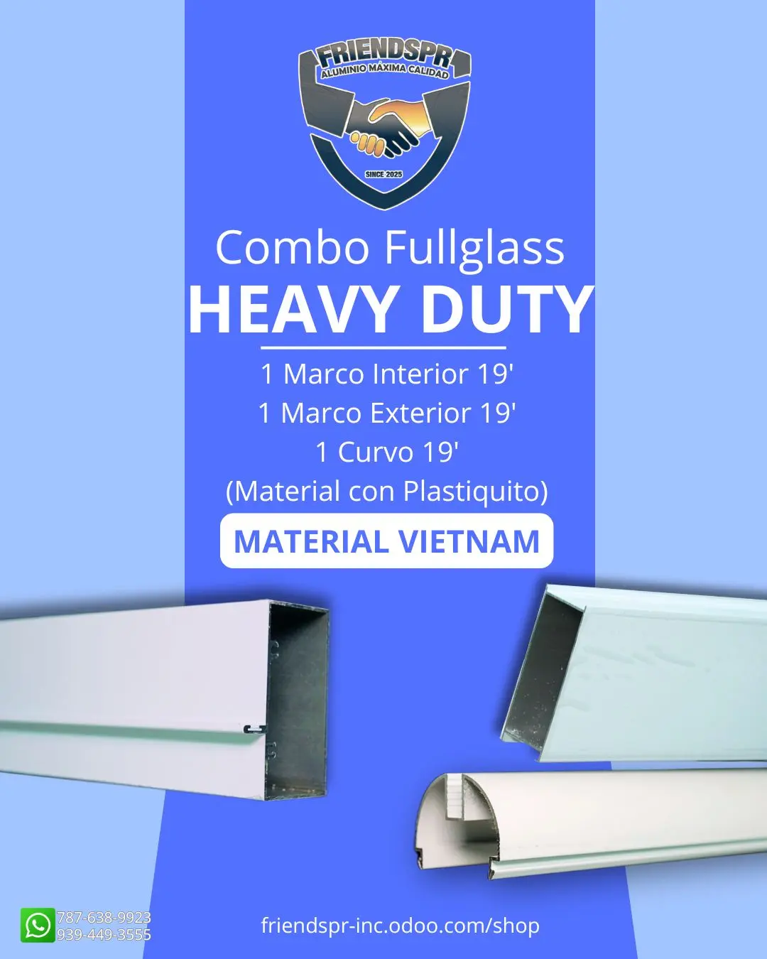 BLANCO - COMBO HEAVY DUTY 3 PCS 19' (VIETNAM) 