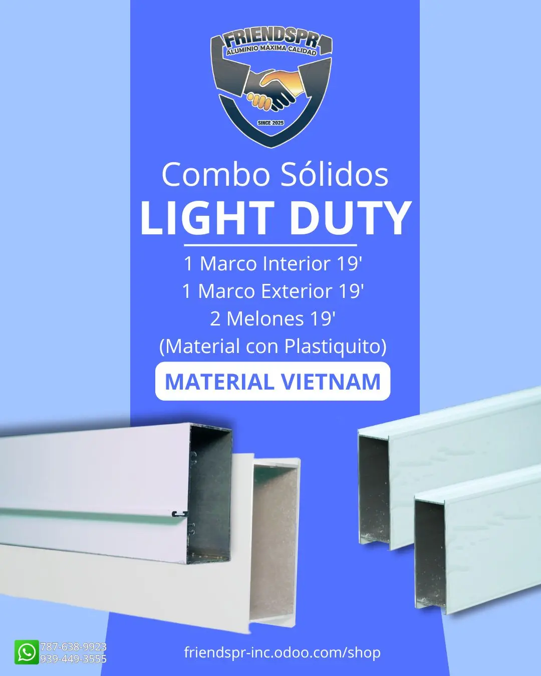 BLANCO - COMBO LIGHT DUTY SOLIDO MELON (VIETNAM) 