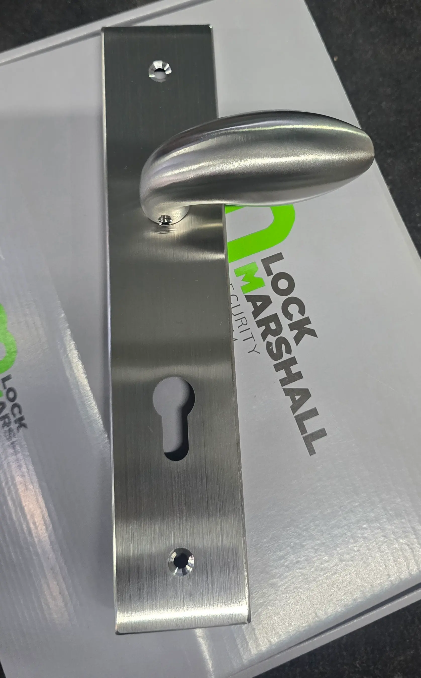 LM-Cerradura Cajuela para Puerta con Ventana Cuadrada